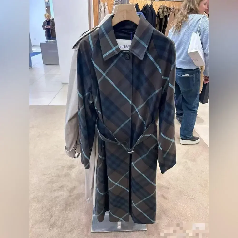 Burberry Striped Trench Coat 6NWT - Picture 4 of 9